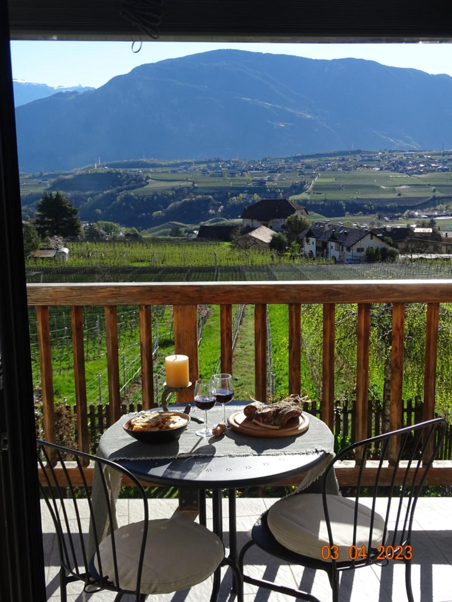 Ferienwohnung Panoramaterrace, Wein & Relax Eppan an der Weinstraße Exterior foto